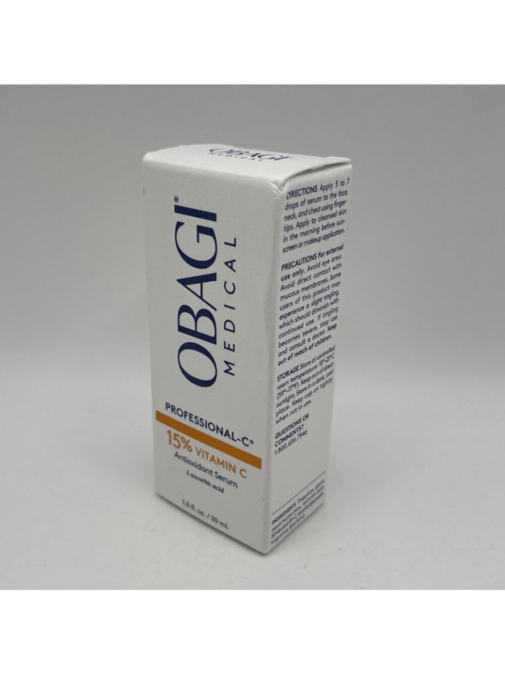Obagi Medical Professional-C 15% Vitamin C Serum Box 1 oz 30 mL NEW With Box - Picture 2 of 15